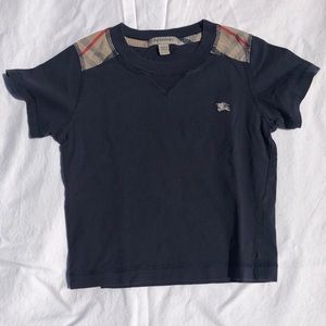 Kids Burberry short sleeve tshirt